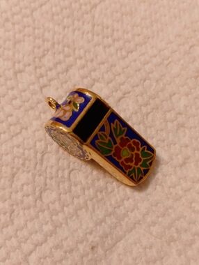 *3/$20* New Vintage Cloisonne Whistle